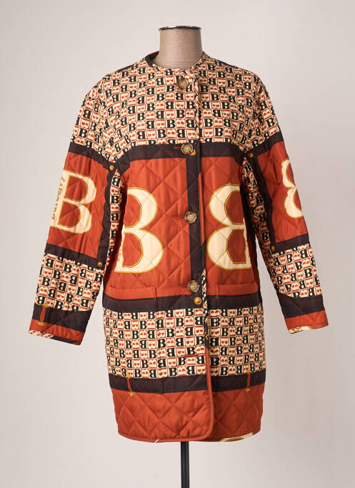 Palton lung maro BURBERRY femeie