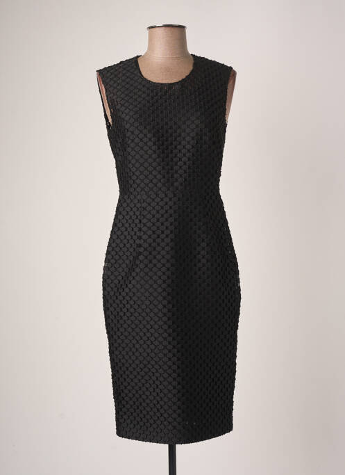 Rochie midi negru BURBERRY femeie