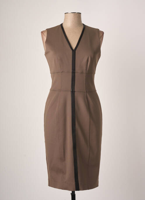 Rochie midi verde BURBERRY femeie