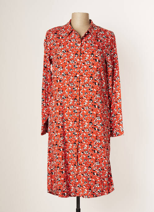 Rochie midi portocaliu ÉTYMOLOGIE femeie