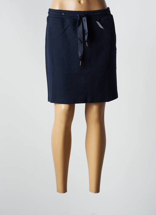 Fustă scurtă albastru ÉTYMOLOGIE femeie