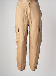 Pantalon cargo buzunare talie înaltă bej LEE COOPER femeie