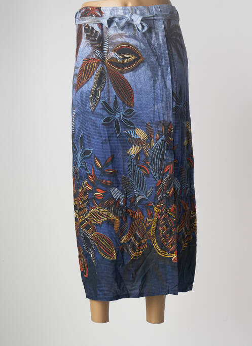 Fustă lungă albastru PAUL BRIAL femeie