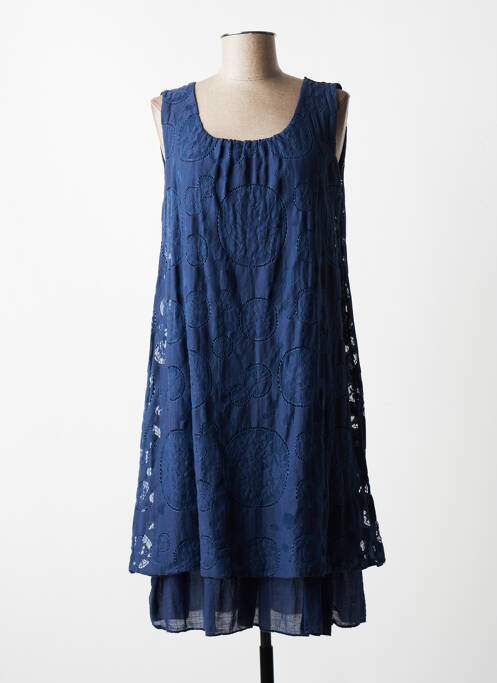 Rochie midi albastru QUATTRO femeie