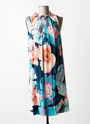 Rochie midi albastru QUATTRO femeie