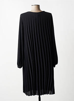 Rochie midi croială fluidă mâneci lungi negru QUATTRO femeie
