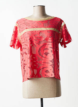 Top roz QUATTRO femeie