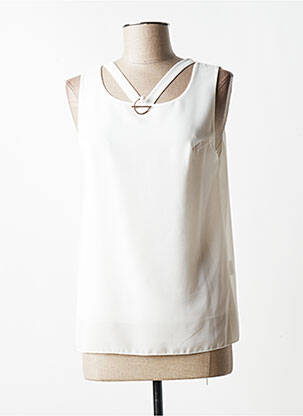 Top alb QUATTRO femeie