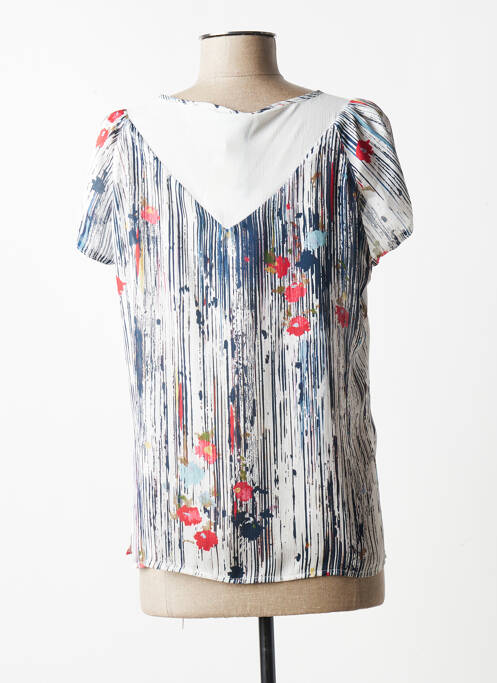 Top alb QUATTRO femeie