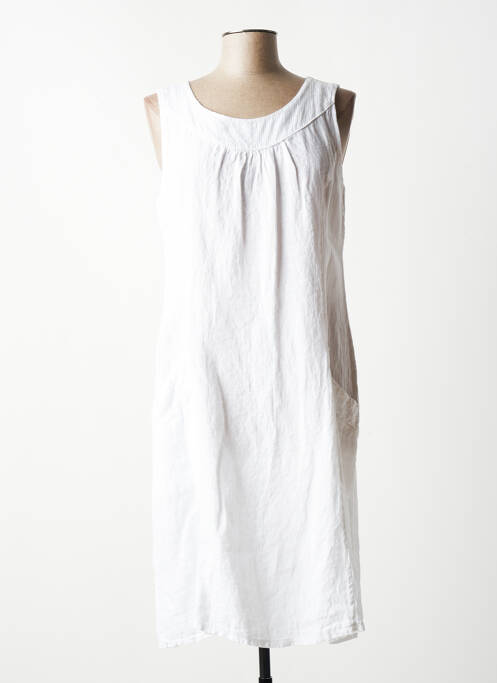 Rochie midi alb QUATTRO femeie