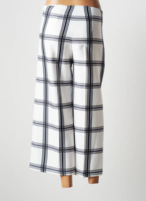 Pantalon trei sferturi alb QUATTRO femeie