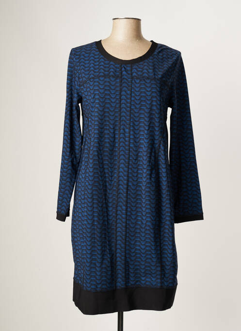 Rochie midi albastru 3322 femeie