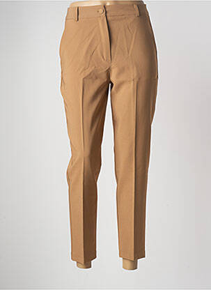 Pantalon slim mărime normală mărime normală bej FLIRT femeie