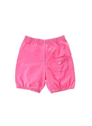Pantalon trei sferturi talie elastică talie elastică roz NANO & NANETTE fată