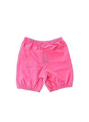 Pantalon trei sferturi talie elastică talie elastică roz NANO & NANETTE fată