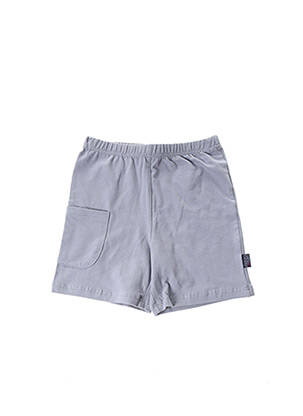 Pantalon trei sferturi elasticitate talie elastică gri NANO & NANETTE băiat