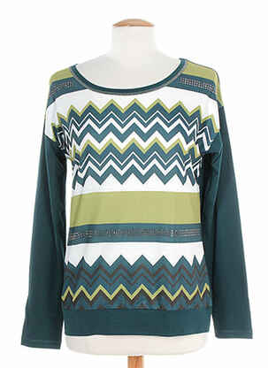 Tricou mâneci lungi mâneci lungi verde KARTING femeie
