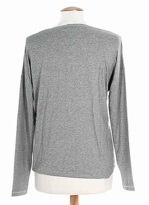 Tricou mâneci lungi mâneci lungi gri K'TENDANCES femeie