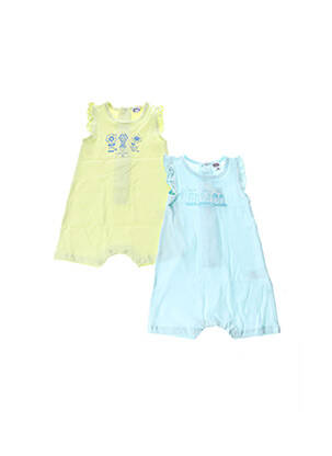 Salopetă-pantalon albastru NANO & NANETTE fată