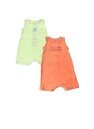 Salopetă-pantalon portocaliu NANO & NANETTE băiat