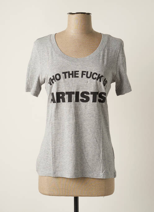 Tricou gri ARTISTS femeie