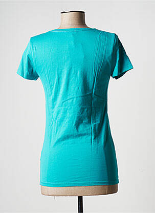 Tricou elasticitate mâneci scurte verde AMERICAN VINTAGE femeie