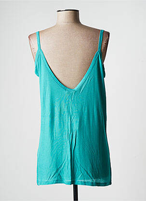 Top elasticitate bretele subțiri verde AMERICAN VINTAGE femeie