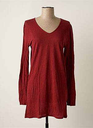 Tunică mâneci lungi roșu AMERICAN VINTAGE femeie