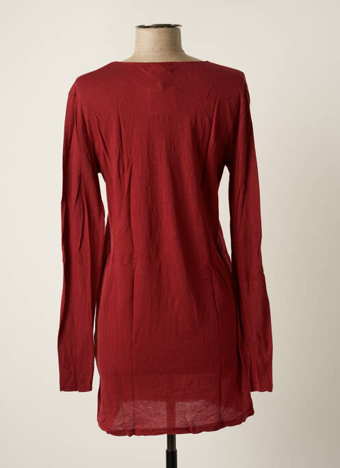 Tunică mâneci lungi roșu AMERICAN VINTAGE femeie