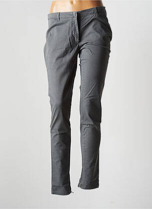Pantalon slim mărime normală mărime normală gri AMERICAN VINTAGE femeie