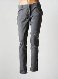 Pantalon slim mărime normală mărime normală gri AMERICAN VINTAGE femeie
