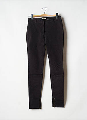 Pantalon slim conic mărime normală negru AMERICAN VINTAGE femeie