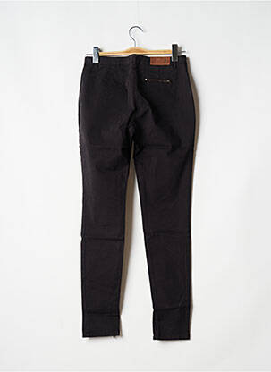 Pantalon slim conic mărime normală negru AMERICAN VINTAGE femeie
