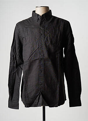 Cămașă cu mâneci lungi gri AMERICAN VINTAGE bărbat