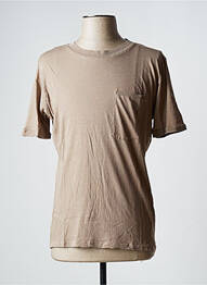 Tricou elasticitate mâneci scurte verde AMERICAN VINTAGE bărbat