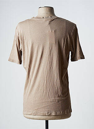 Tricou elasticitate mâneci scurte verde AMERICAN VINTAGE bărbat