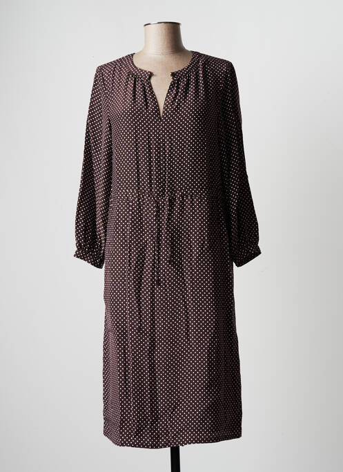 Rochie midi maro COMPTOIR DES COTONNIERS femeie