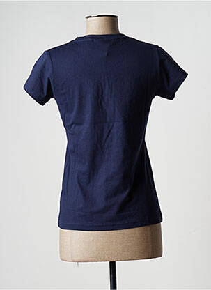 Tricou serigrafie mâneci scurte albastru FILA femeie