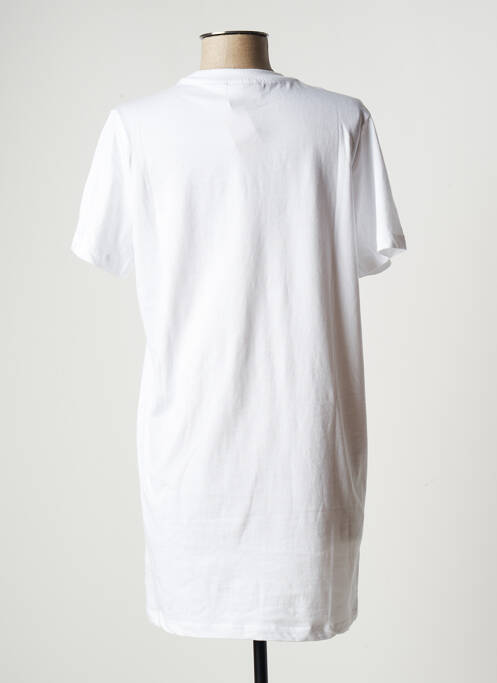 Tricou croială dreaptă mâneci scurte negru FILA femme