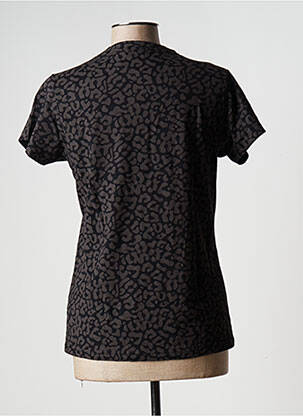 Tricou serigrafie mâneci scurte negru FILA femeie