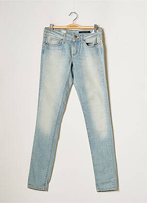 Blugi cu croială slim albastru TOMMY HILFIGER femeie