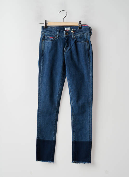 Blugi skinny albastru TOMMY HILFIGER femeie