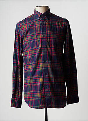 Cămașă cu mâneci lungi albastru MASSIMO DUTTI bărbat