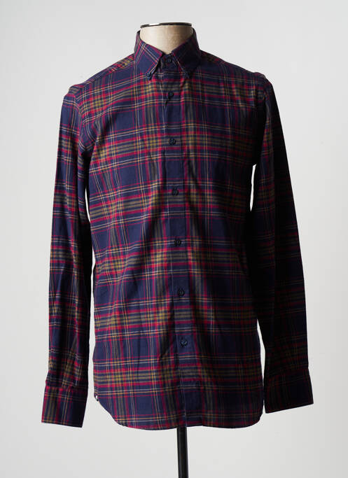 Cămașă cu mâneci lungi albastru MASSIMO DUTTI bărbat