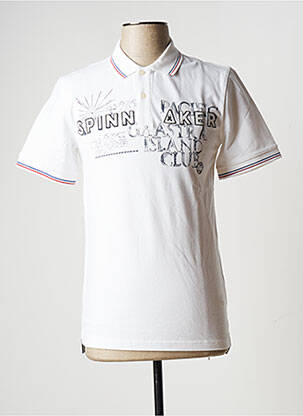 Polo alb GAASTRA bărbat