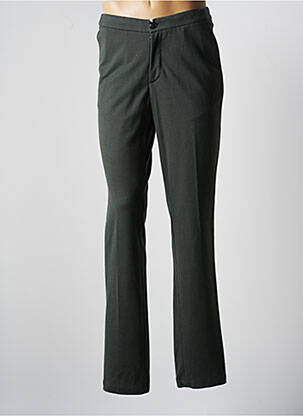 Pantalon chino țesătură poplin mărime normală verde STATE OF ART bărbat
