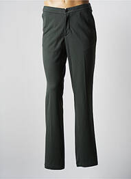 Pantalon chino țesătură poplin mărime normală verde STATE OF ART bărbat