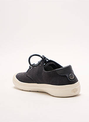 Adidași vârf rotund toc plat până la 3 cm negru PALLADIUM femeie