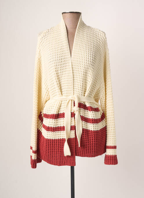 Vestă cu mâneci lungi bej OXBOW femeie