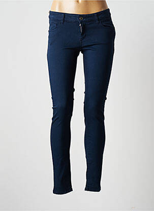 Pantalon slim talie joasă talie joasă albastru COUTURIST femeie